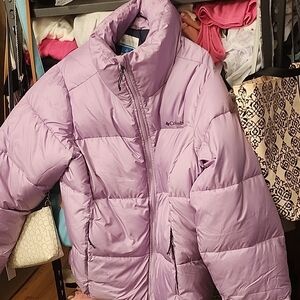 Columbia Women's Lavender Puffer Jacket